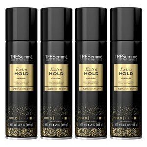 Bundle of Four TREsemme Extra Hold Hairspray 4.2 Oz Each
